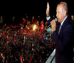 Kepemimpinan Erdogan lanjut tiga periode, sudah berkuasa 20 tahun (foto/int)